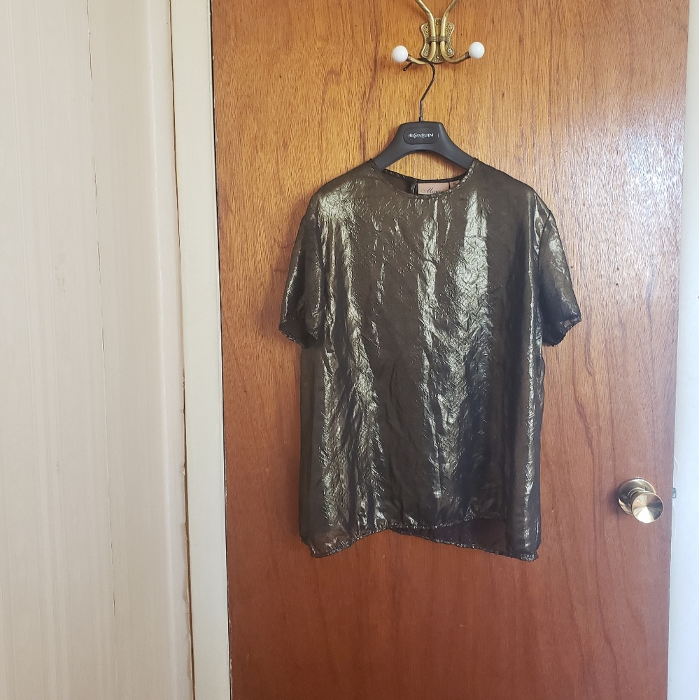 Lamé Blouse